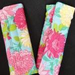 Car Seat Strap Covers Reversible Pink And Blue