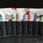 White Husker Mini Crayon Keeper With 8 Crayons,..